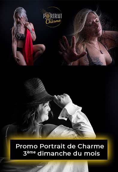 Promotion Portrait de Charme - Photo boudoir 2026