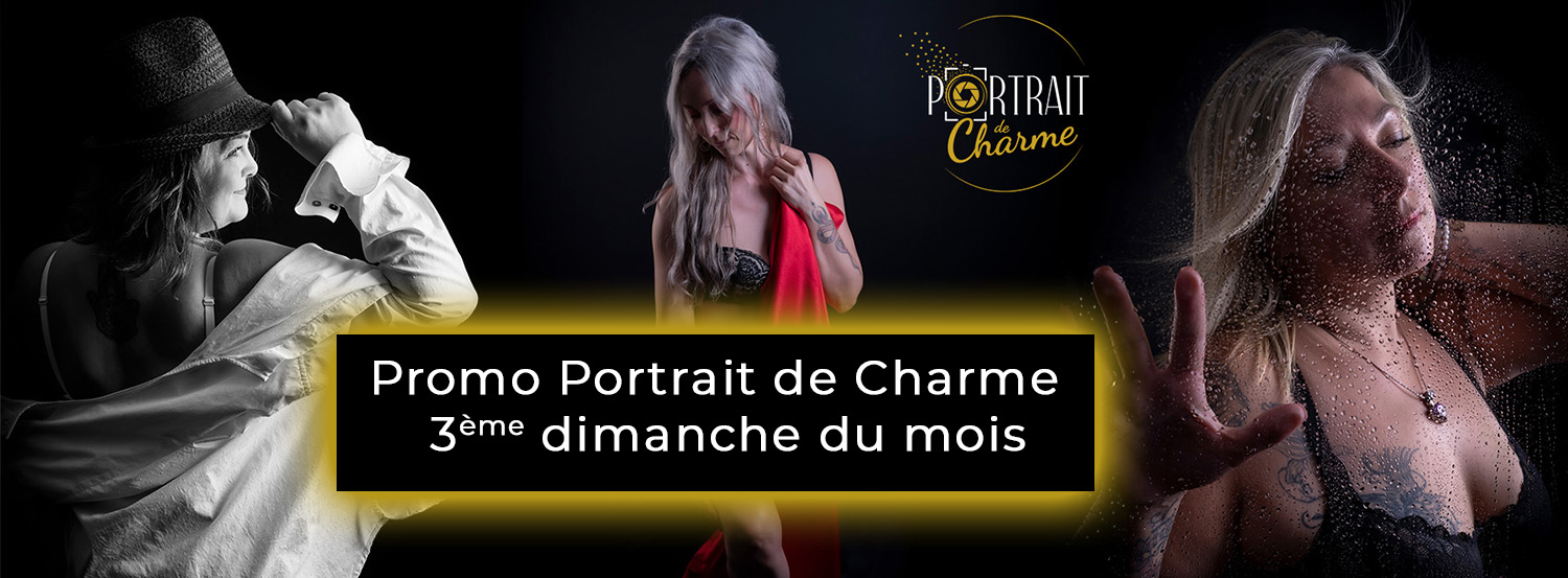Promotion Portrait de Charme - Photo boudoir 2026