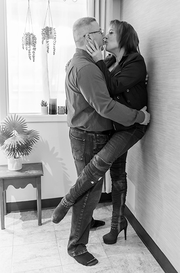 Photo boudoir en couple - Nathalie & Stéphane